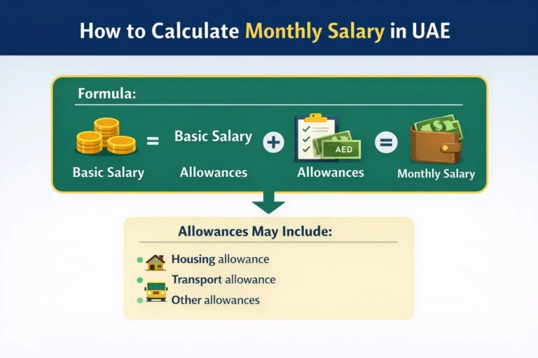 How to Calculate Monthly Salary in UAE