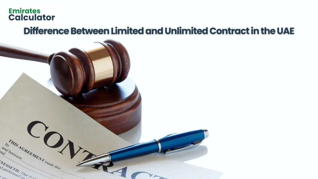 Difference Between Limited and Unlimited Contract in the UAE