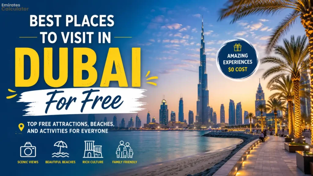 Best Places to Visit in Dubai for Free
