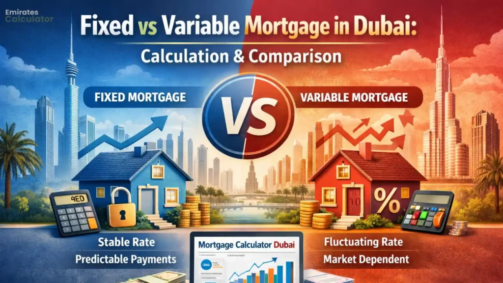 Fixed vs Variable Mortgage in Dubai