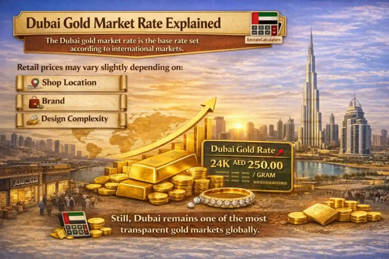 Dubai Gold Market Rate Explained
