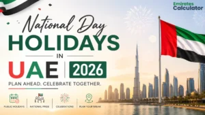 National Day Holidays in UAE 2026