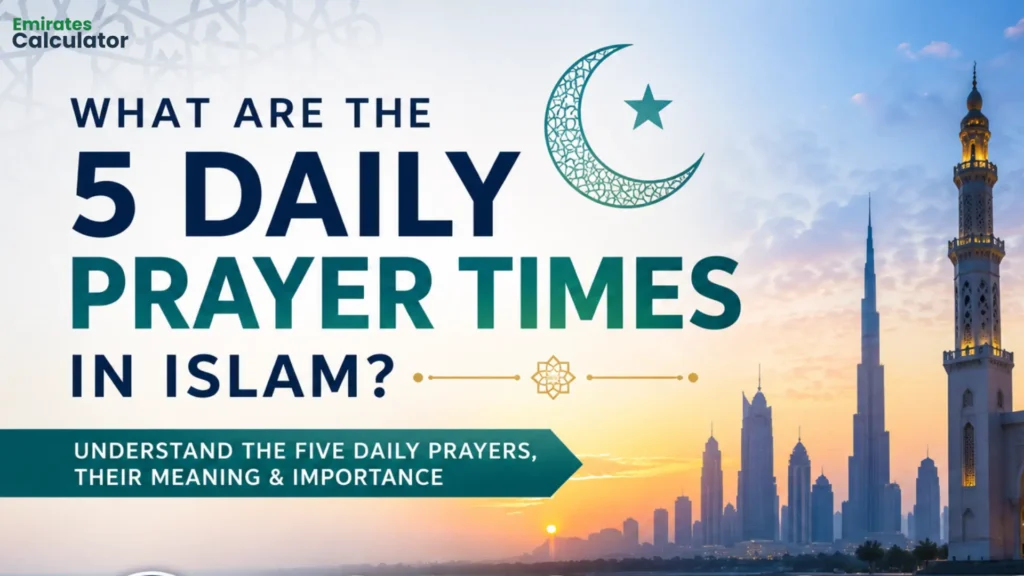 What Are the 5 Daily Prayer Times in Islam?