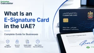 What Is an E-Signature Card in the UAE